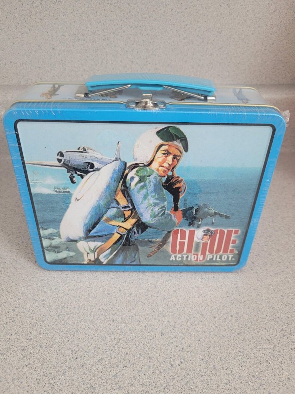 Vintage 2001 GI Joe Airforce Lunchbox Still sealed